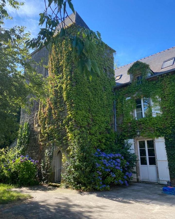 Manoir Du Vau D Arz Gites Et Chambres D Hotes Avec Piscine Malansac Экстерьер фото